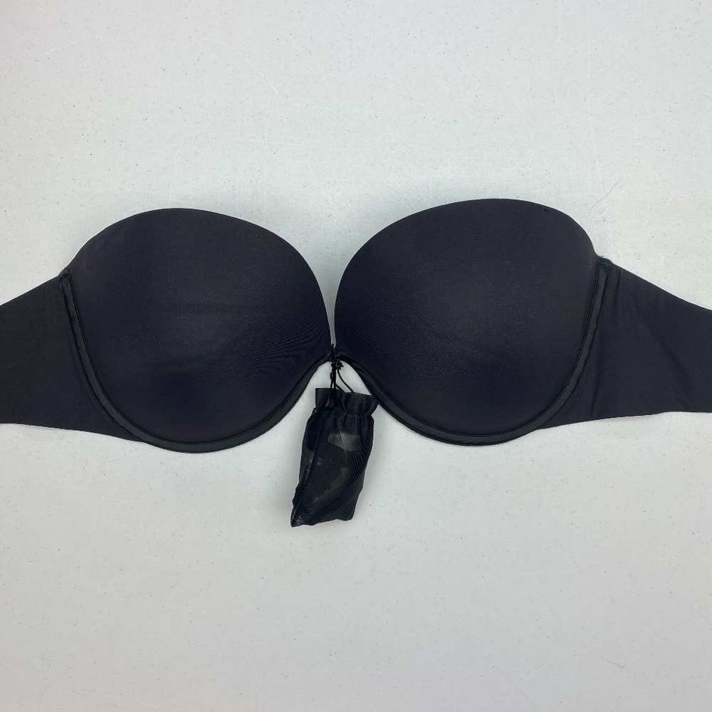 LS BLK Strapless Bra, 38D. *P1045